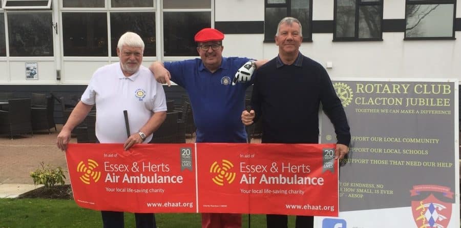 Rotary Club of Clacton Jubilee to Host Charity Golf Day for Air Ambulance