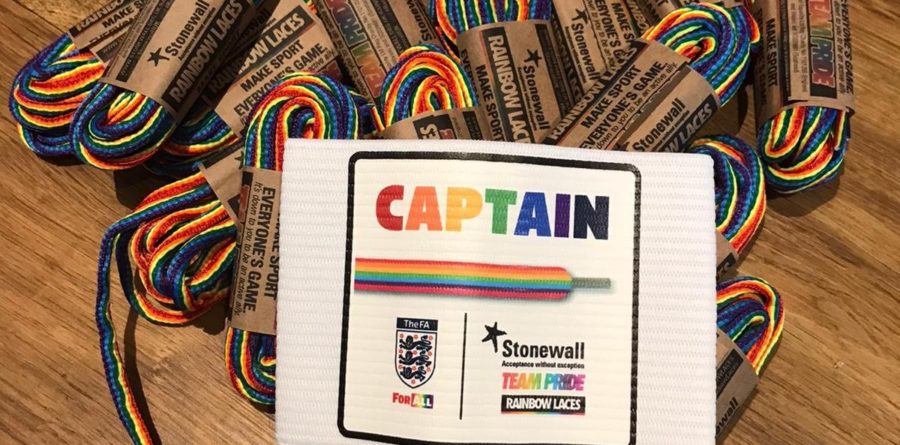Chelmer Wanderers support Stonewall’s ‘Rainbow Laces 2019’ initiative
