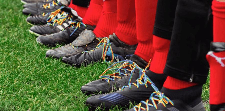 Chelmer Wanderers don their Rainbow Laces