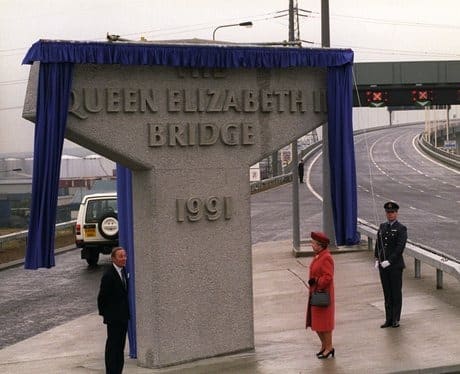 The Queen Elizabeth II bridge at Dartford celebrates 30 years of connecting Essex and Kent
