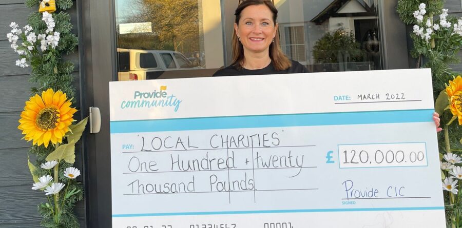 Provide Community Gives a Share of £120k to Local Causes