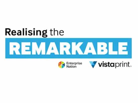 VistaPrint gives £150,000 to small businesses in Realising the Remarkable grant programme in collaboration with Enterprise Nation
